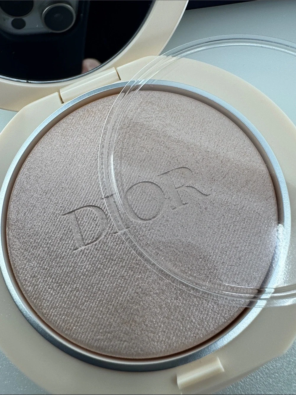 Dior Forever Couture Luminizer 02 Pink Glow - Quilted Compact